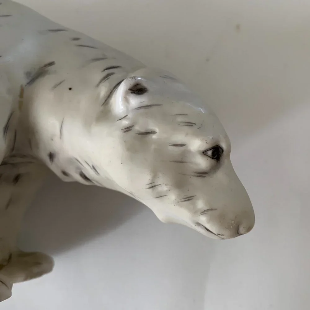 VINTAGE CERAMIC Polar Bear Figurine - Picture 7 of 8